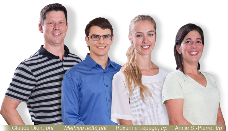 equipe Physiothrapeute sherbrooke